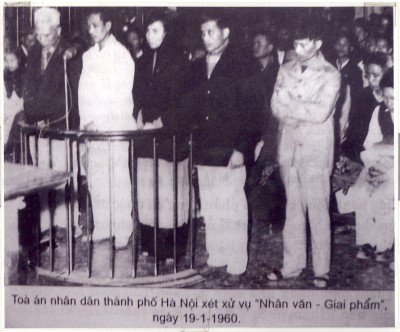 Một ví dụ về những người làm báo ở miền Bắc (VMDCCH). Từ trái sang phải: Nguyễn Hữu Đang, Trần Thiếu Bảo, Thuỵ An, Phan Tại và Lê Nguyên Chí. Nguồn ảnh: DR.