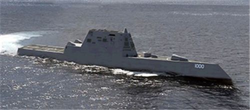 6. Siêu khu trục hạm tàng hình Zumwalt DDG-1000. Năm 2014, HK sẽ đưa tàu khu trục nầy vào TBD.