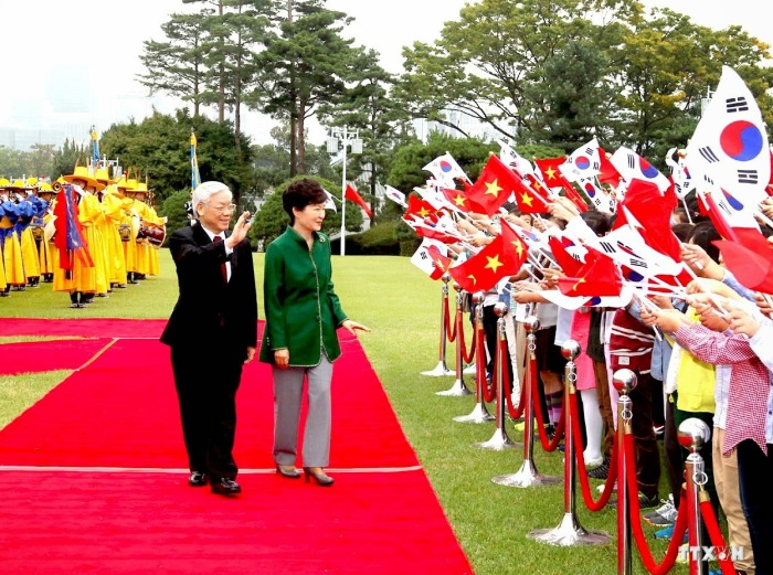 Tổng bí thư Nguyễn Phú Trọng thăm Hàn Quốc