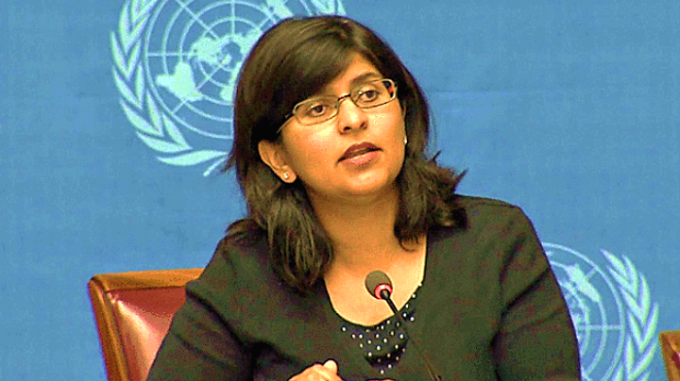 Ravina Shamdasani, người phát ngôn Văn phòng Cao ủy LHQ về Nhân quyền
